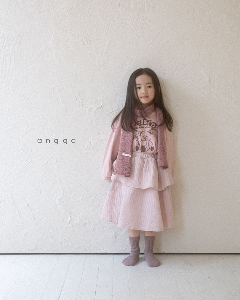 Anggo - Korean Children Fashion - #minifashionista - Soft Knit Muffler - 8