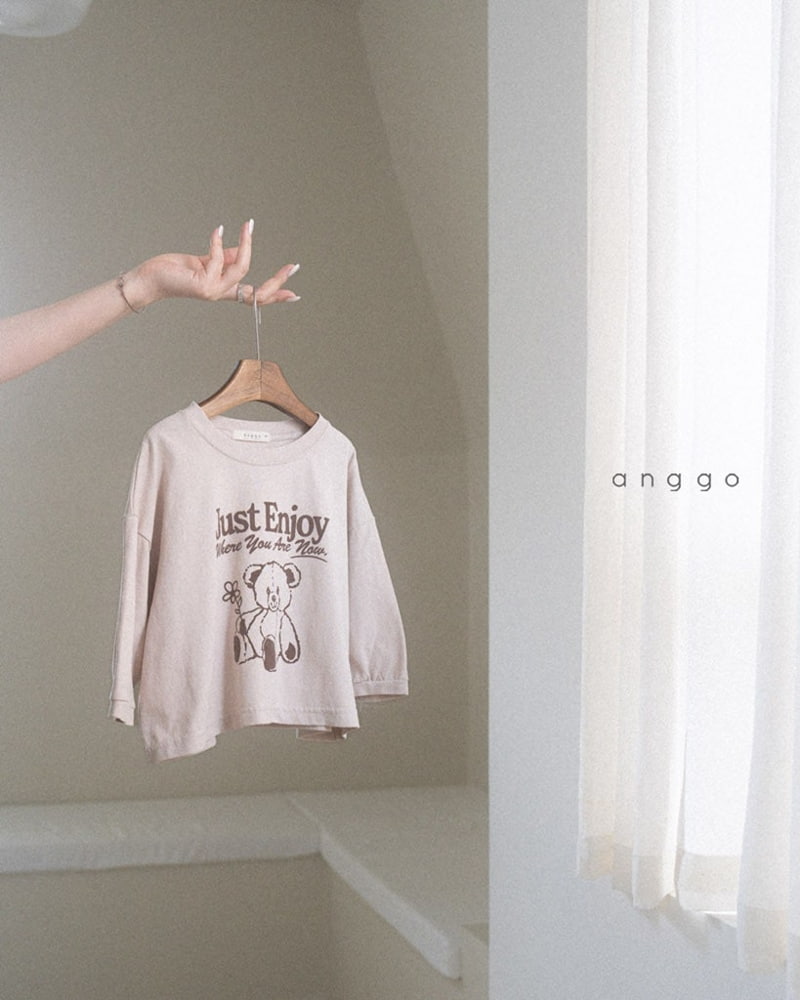 Anggo - Korean Children Fashion - #todddlerfashion - Teddy Bear Tee - 7