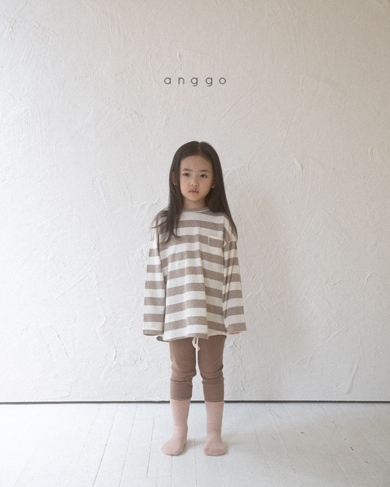 Anggo - Korean Children Fashion - #toddlerclothing - Sand Tee - 5