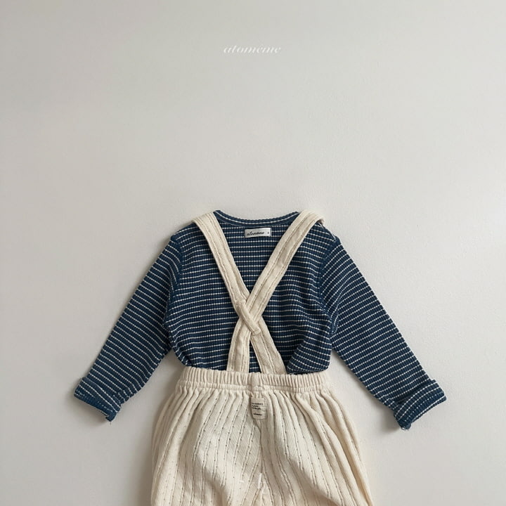 Atomeme - Korean Baby Fashion - #babyboutique - Marie Stripe Tee - 11