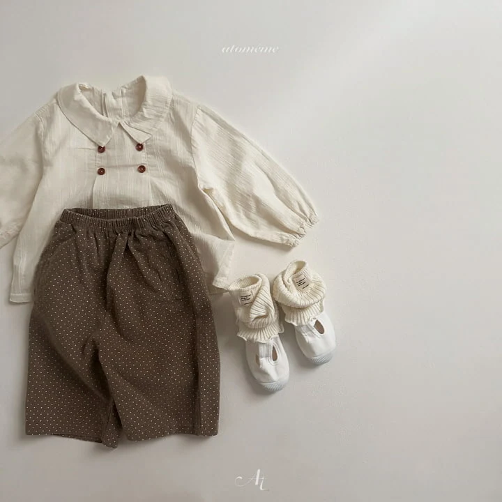 Atomeme - Korean Baby Fashion - #babyfashion - Dot Pants - 10