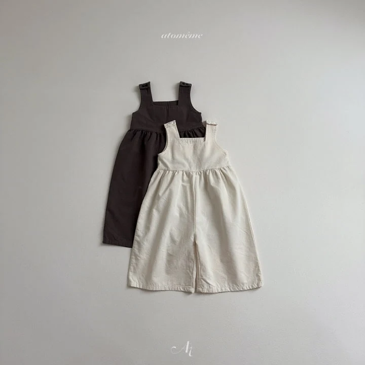 Atomeme - Korean Baby Fashion - #babygirlfashion - Daily Button Overalls