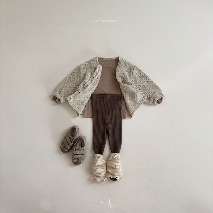 Atomeme - Korean Baby Fashion - #babyoninstagram - Angel Rib Leggings - 11