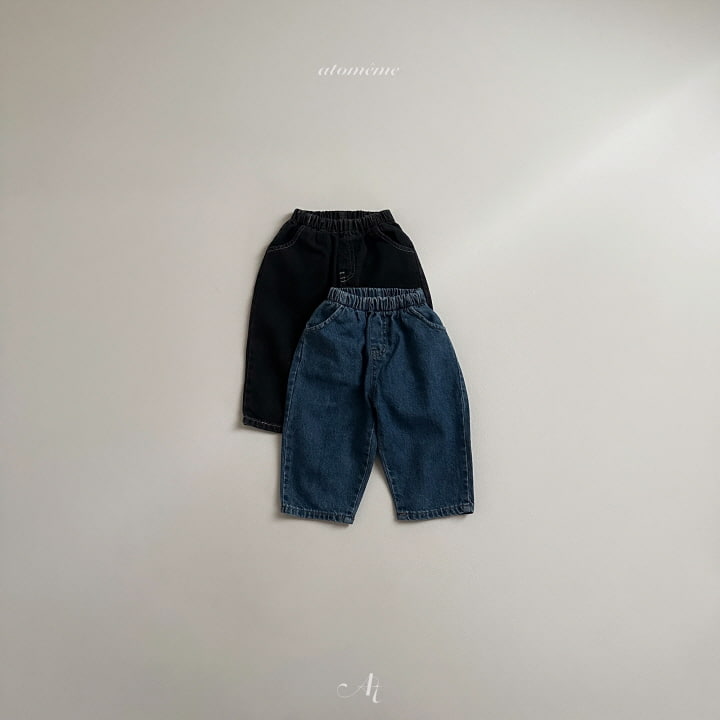 Atomeme - Korean Baby Fashion - #babyootd - Daily Denim Pants