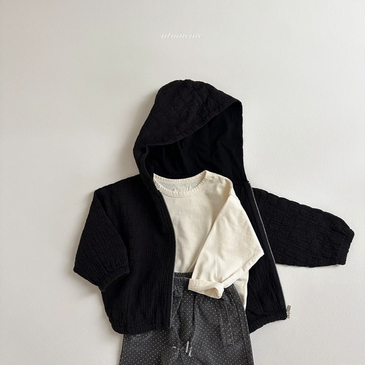 Atomeme - Korean Baby Fashion - #babyootd - Butter Hood Zip-up - 8