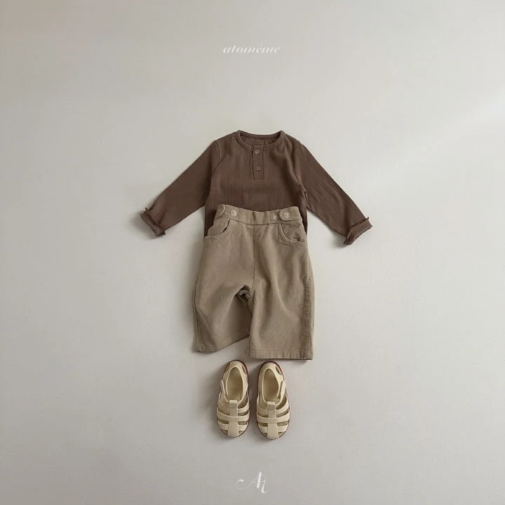 Atomeme - Korean Baby Fashion - #onlinebabyshop - Melon Rib Tee - 10