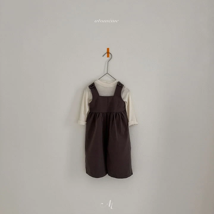 Atomeme - Korean Baby Fashion - #smilingbaby - Daily Button Overalls - 10