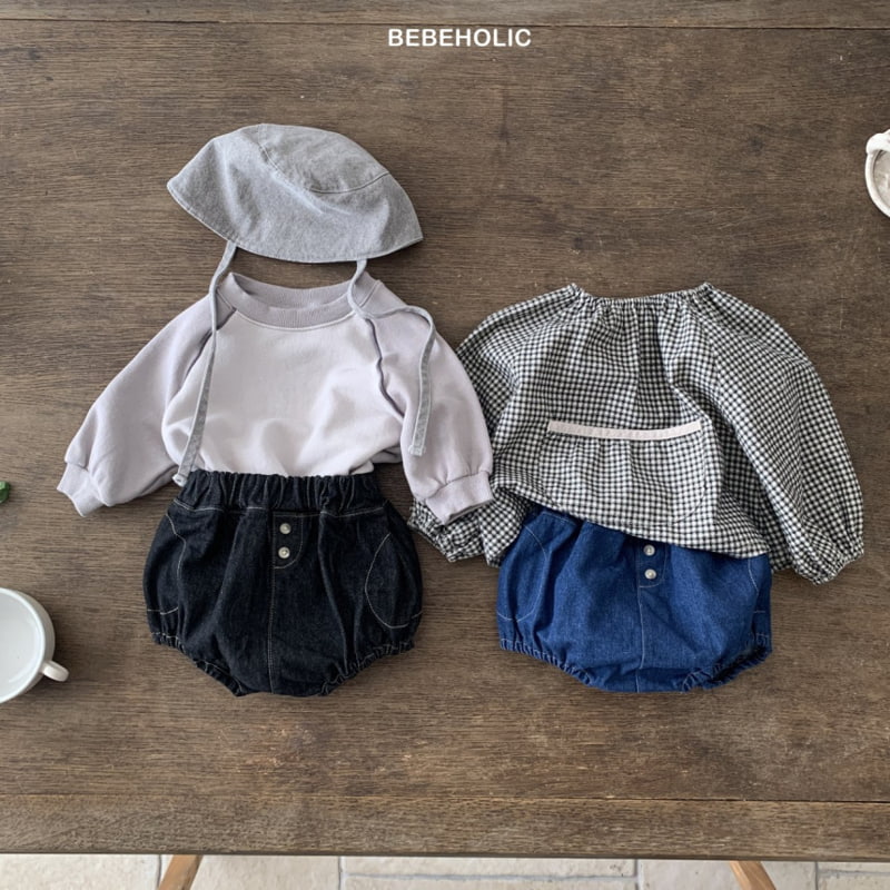 Bebe Holic - Korean Baby Fashion - #babyboutique - Denim Bloomer