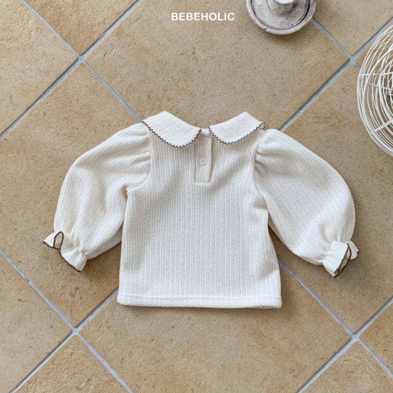 Bebe Holic - Korean Baby Fashion - #babyboutique - Pin Coat Collar Tee - 9