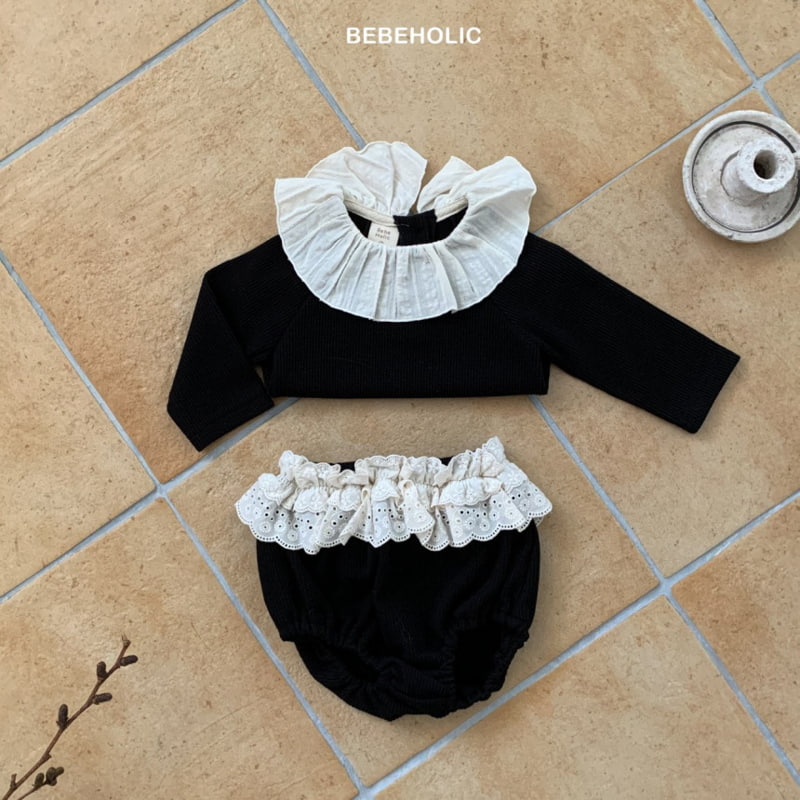 Bebe Holic - Korean Baby Fashion - #babyboutique - Raglan Frill Tee - 6