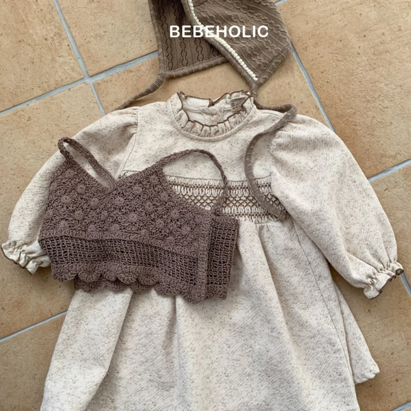 Bebe Holic - Korean Baby Fashion - #babyboutique - Smocked Frill One-piece - 7