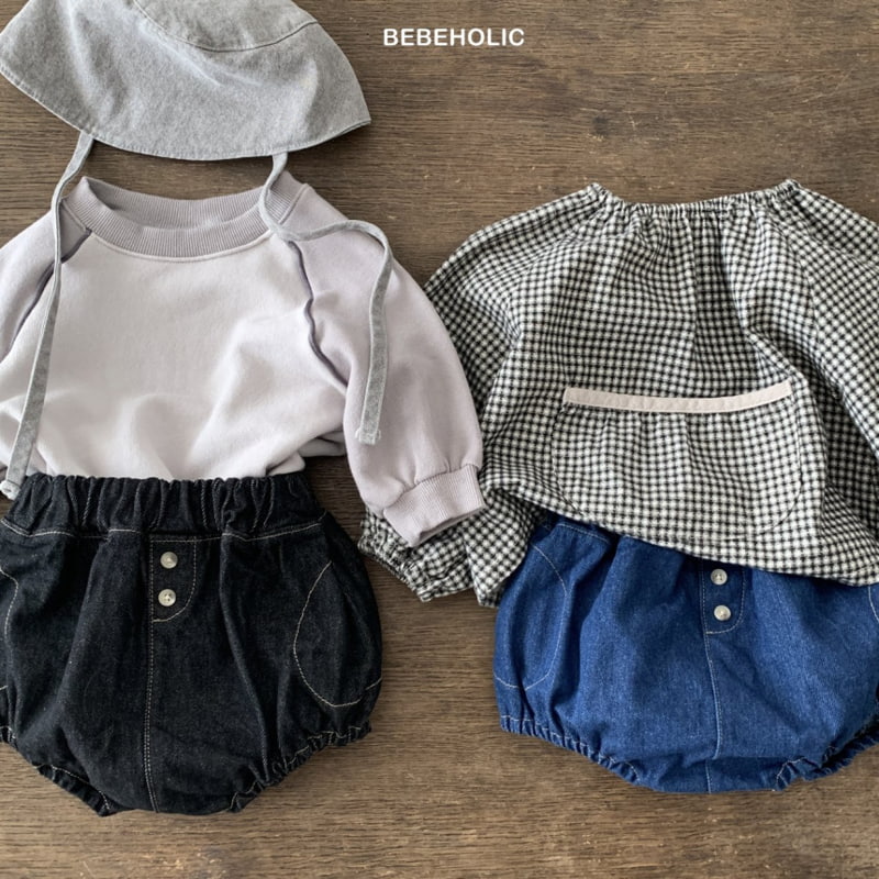 Bebe Holic - Korean Baby Fashion - #babyboutiqueclothing - Denim Bloomer - 2