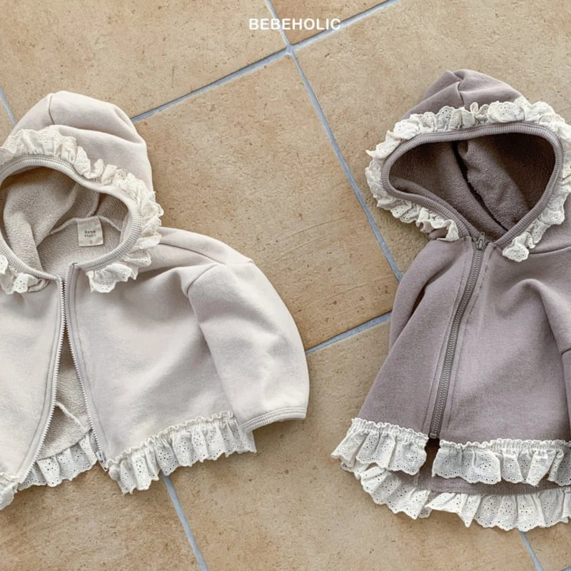 Bebe Holic - Korean Baby Fashion - #babyboutiqueclothing - Cutie Hoodie Zip-up - 8