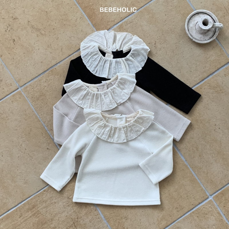 Bebe Holic - Korean Baby Fashion - #babyclothing - Raglan Frill Tee - 8