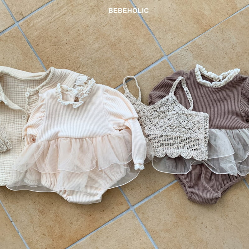 Bebe Holic - Korean Baby Fashion - #babyfashion - Cha Frill Bodysuit - 3