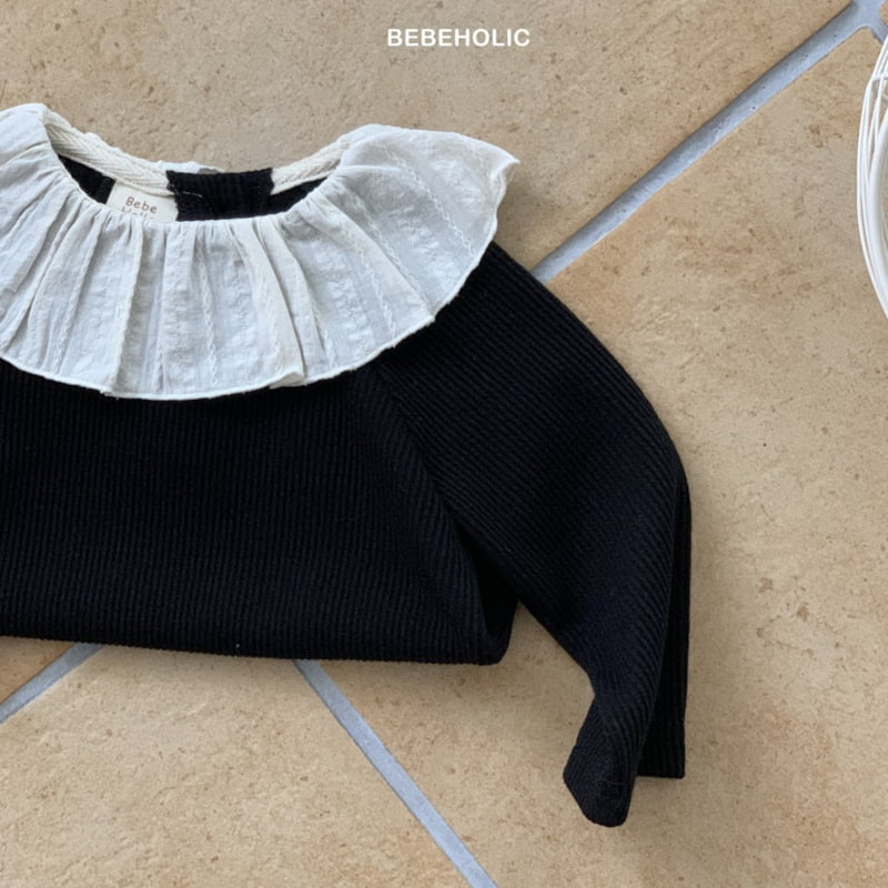 Bebe Holic - Korean Baby Fashion - #babyfever - Raglan Frill Tee - 10