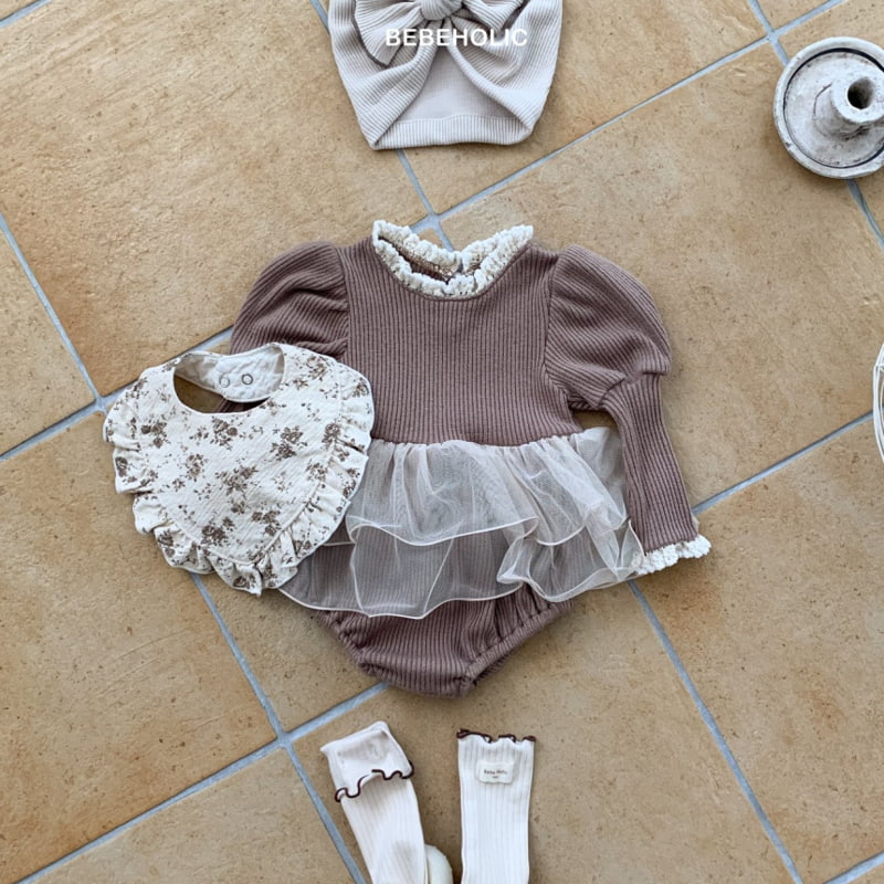 Bebe Holic - Korean Baby Fashion - #babyfashion - Cha Frill Bodysuit - 4