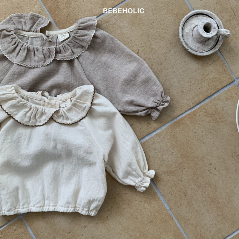 Bebe Holic - Korean Baby Fashion - #babygirlfashion - Double Frill Blouse - 7