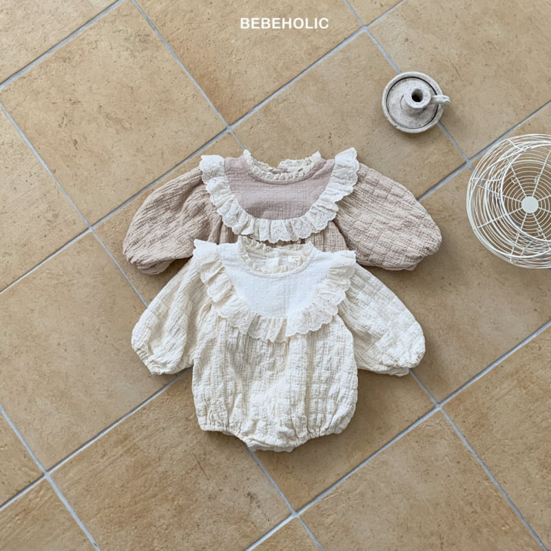 Bebe Holic - Korean Baby Fashion - #babygirlfashion - Lace Frill Bodysuit - 8