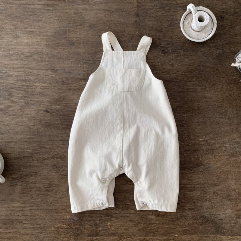 Bebe Holic - Korean Baby Fashion - #babylifestyle - Tape Suspender Bodysuit - 11