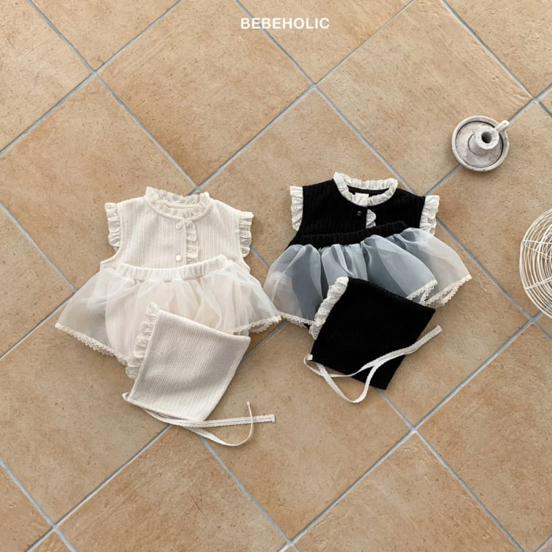 Bebe Holic - Korean Baby Fashion - #babylifestyle - Lace Mesh Bloomer