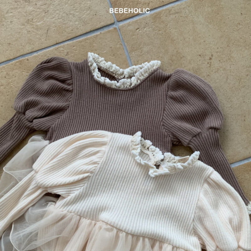 Bebe Holic - Korean Baby Fashion - #babyootd - Cha Frill Bodysuit - 8