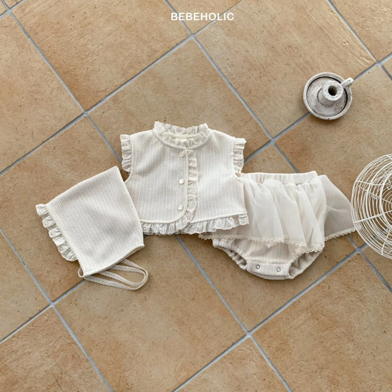 Bebe Holic - Korean Baby Fashion - #babyootd - Lace Mesh Bloomer - 3