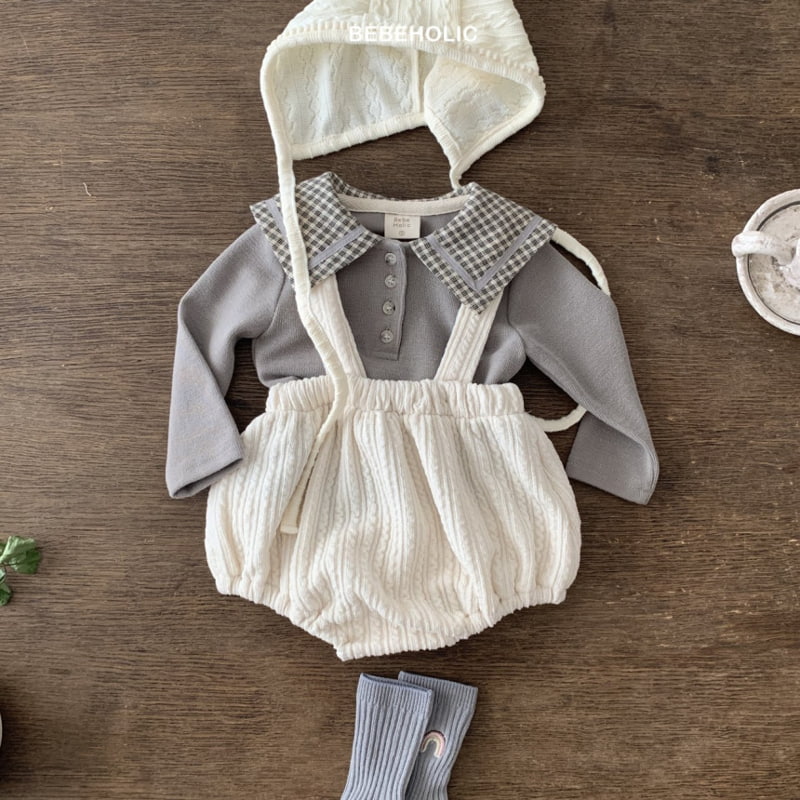 Bebe Holic - Korean Baby Fashion - #babyoutfit - Madeleine Suspender bloomer - 6