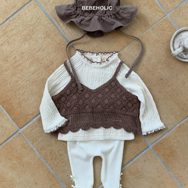 Bebe Holic - Korean Baby Fashion - #babyoutfit - Raglan Butter Rib Tee - 6