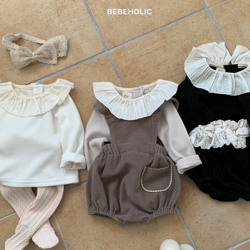 Bebe Holic - Korean Baby Fashion - #babyoutfit - Raglan Frill Tee