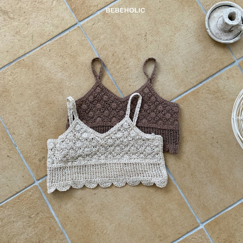 Bebe Holic - Korean Baby Fashion - #babyoutfit - Knit Bustier - 6