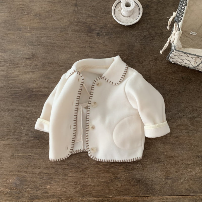 Bebe Holic - Korean Baby Fashion - #babywear - Pin Coat Jumper - 9