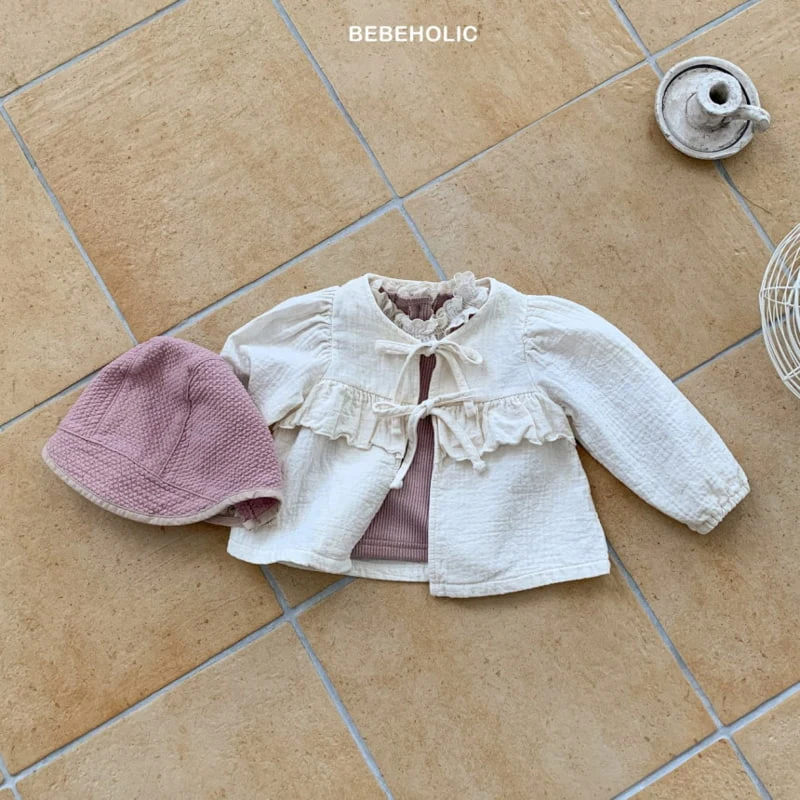 Bebe Holic - Korean Baby Fashion - #onlinebabyboutique - Ribbon Cardigan - 6