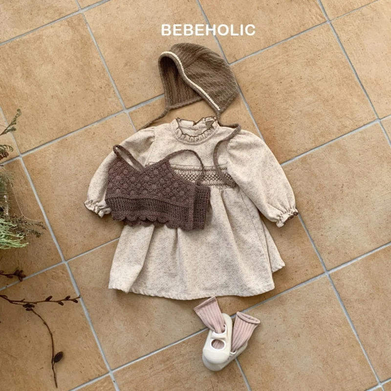 Bebe Holic - Korean Baby Fashion - #onlinebabyboutique - Smocked Frill One-piece - 5