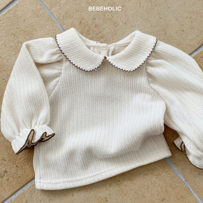 Bebe Holic - Korean Baby Fashion - #onlinebabyshop - Pin Coat Collar Tee - 8