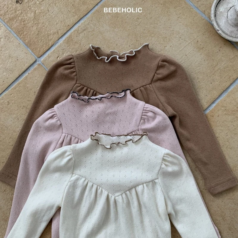 Bebe Holic - Korean Baby Fashion - #onlinebabyshop - V Shirring Tee - 7