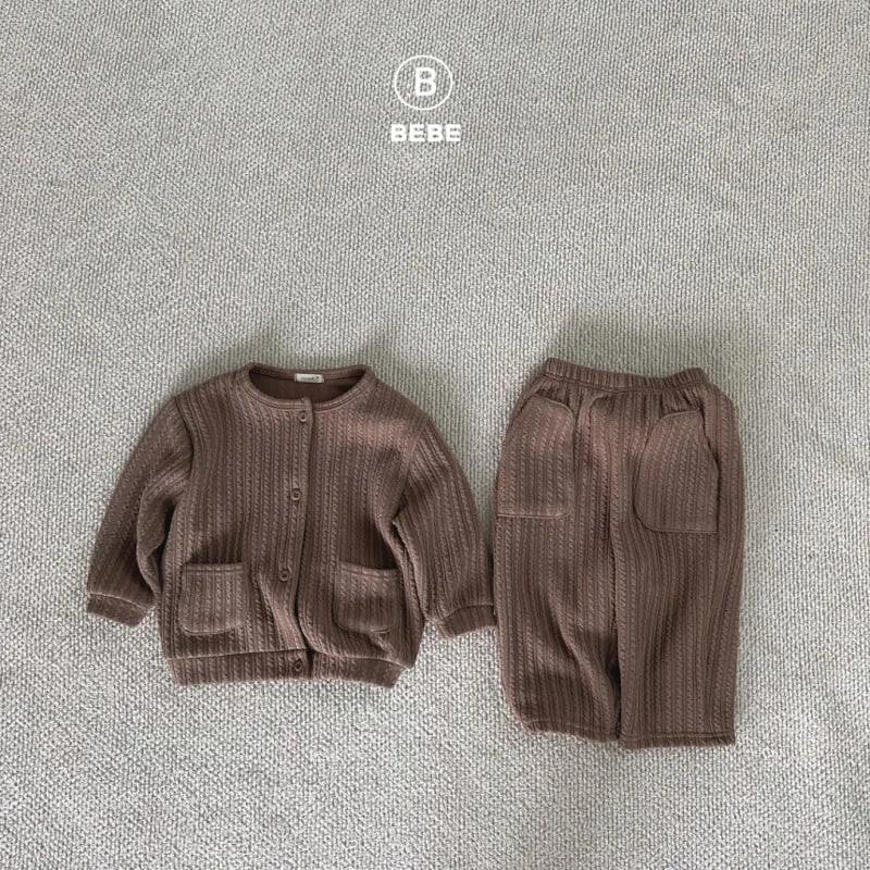 Bella Bambina - Korean Baby Fashion - #babyboutiqueclothing - Bebe Cream Pants - 9