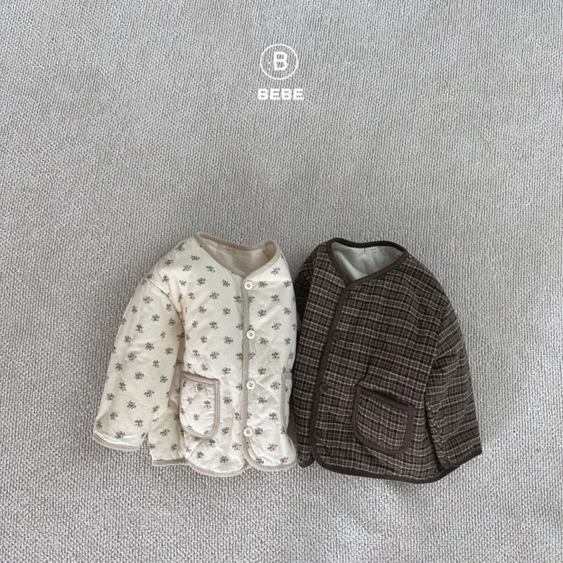 Bella Bambina - Korean Baby Fashion - #babyclothing - Bebe Twilt Quilting Jacket