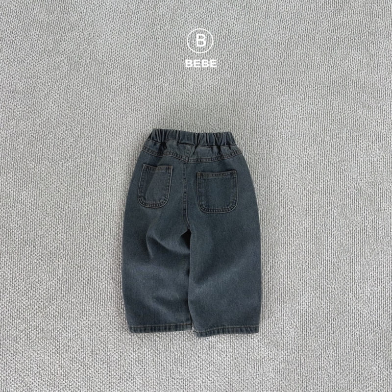 Bella Bambina - Korean Baby Fashion - #babyfever - Bebe Onder Denim Pants - 5