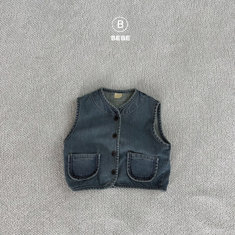 Bella Bambina - Korean Baby Fashion - #babyfever - Bebe Denim Vest