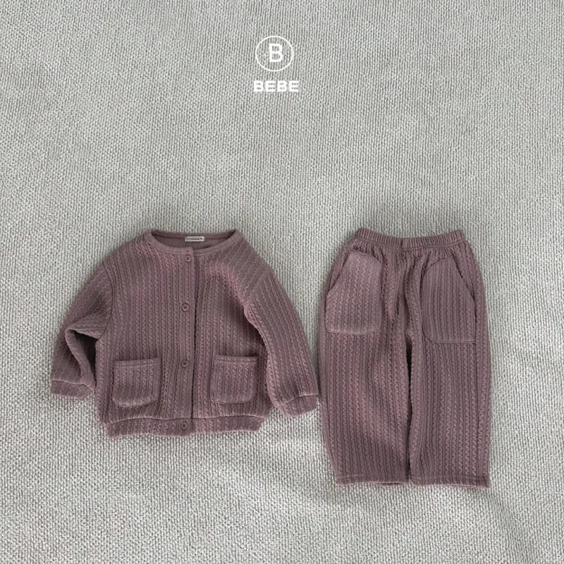 Bella Bambina - Korean Baby Fashion - #babyfever - Bebe Cream Pants - 12