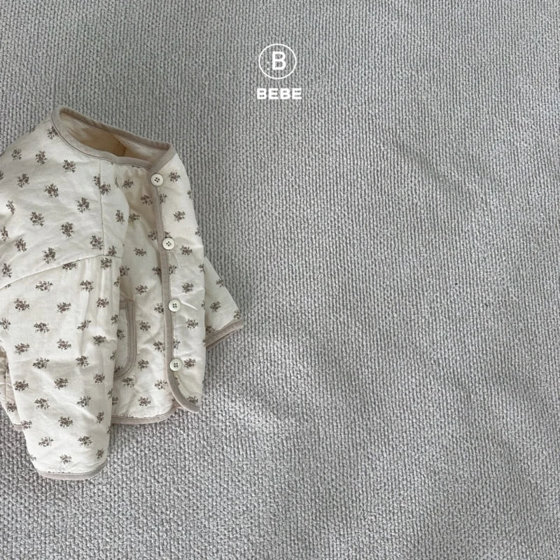 Bella Bambina - Korean Baby Fashion - #babyfever - Bebe Twilt Quilting Jacket - 4