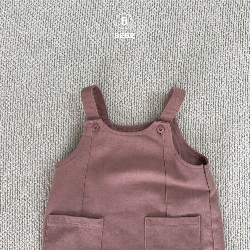 Bella Bambina - Korean Baby Fashion - #babyootd - Bebe Try Susepnder One-piece - 8