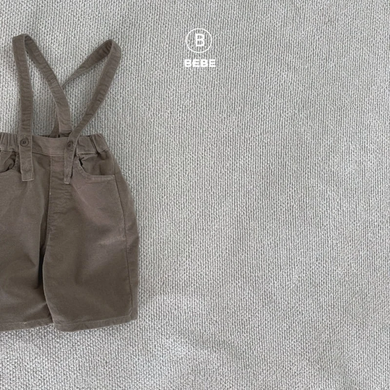 Bella Bambina - Korean Baby Fashion - #babyootd - Bebe Mill Suspender Pants - 3