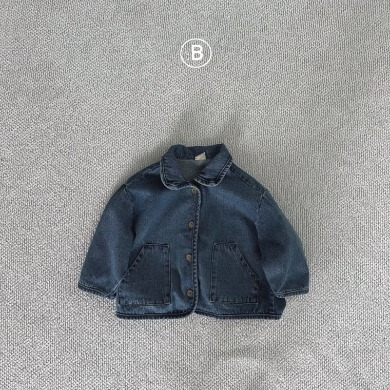 Bella Bambina - Korean Children Fashion - #discoveringself - Noii Denim Piping Jacket