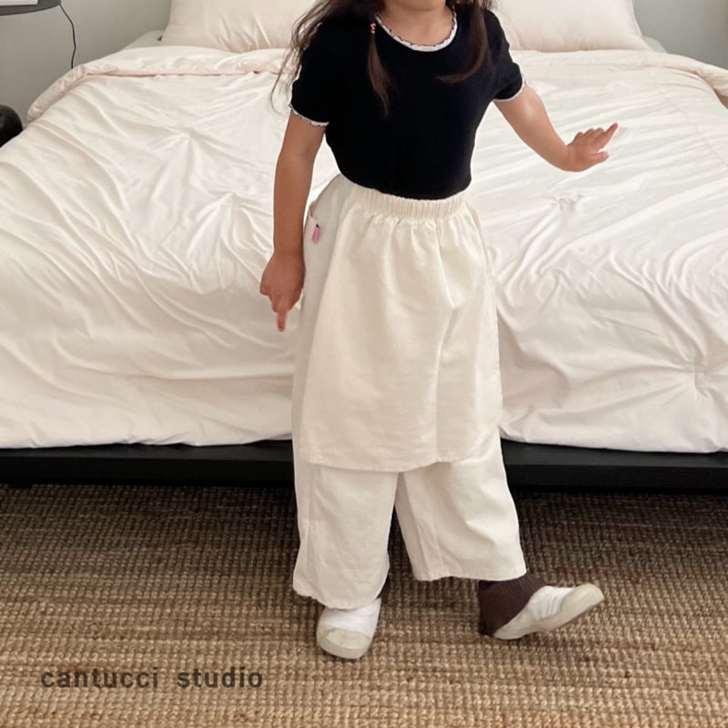 Cantucci Studio - Korean Children Fashion - #Kfashion4kids - Warp Skirt Pants with Mom - 10