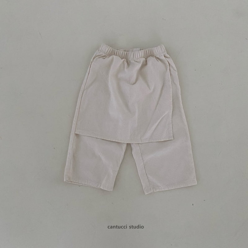 Cantucci Studio - Korean Children Fashion - #childofig - Warp Skirt Pants with Mom - 2