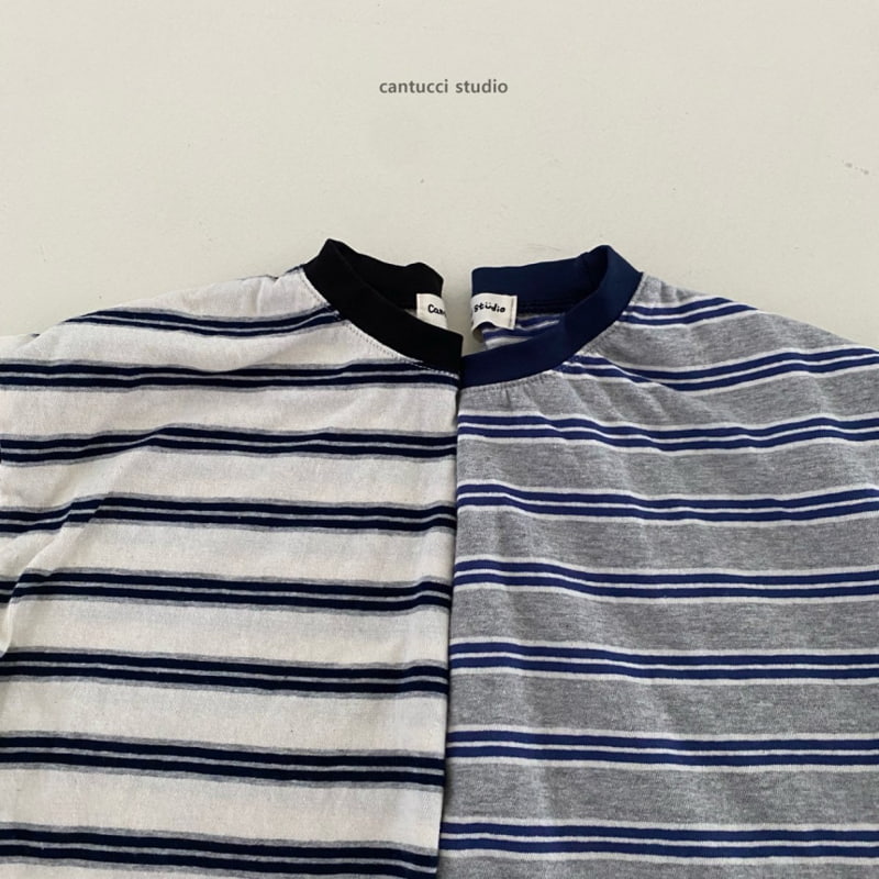 Cantucci Studio - Korean Children Fashion - #stylishchildhood - Saint Stripe Tee with Mom - 4