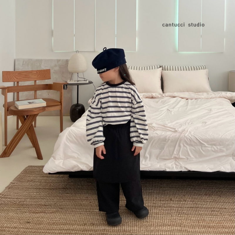 Cantucci Studio - Korean Children Fashion - #kidzfashiontrend - Saint Stripe Tee with Mom - 11