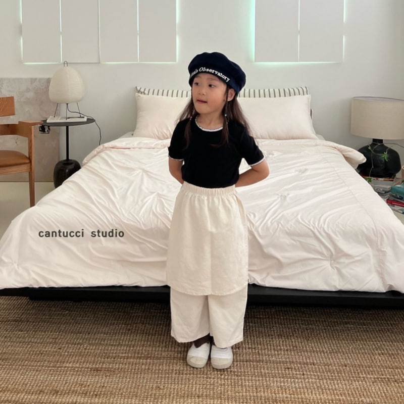 Cantucci Studio - Korean Children Fashion - #littlefashionista - Warp Skirt Pants with Mom - 11